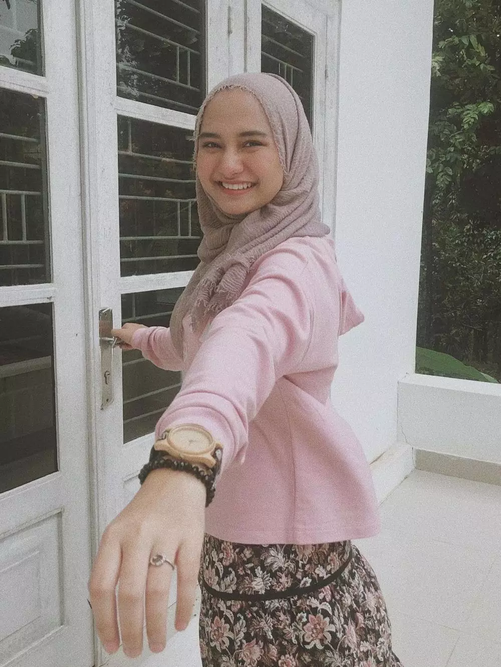 Potret cantik Nadzira Shafa © 2021 brilio.net