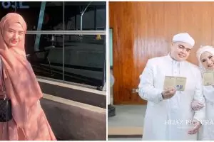 10 Potret cantik Nadzira Shafa, istri Ameer Azzikra adik Alvin Faiz