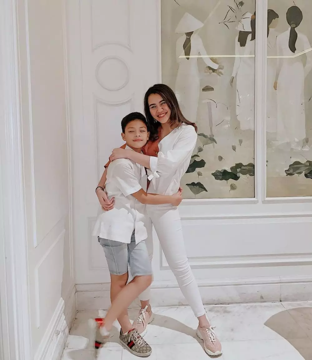 kebersamaan keanu aliyah dan zahwa © instagram