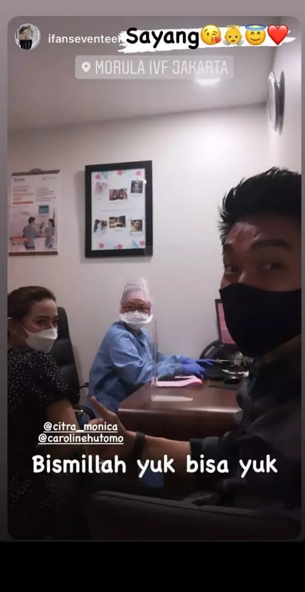 Ifan Seventeen & Citra Monica usai menikah © 2021 brilio.net Ifan Seventeen & Citra Monica usai menikah © 2021 brilio.net