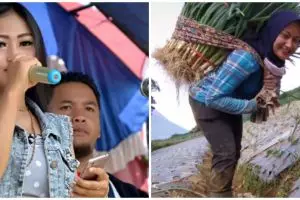 10 Potret Novi Listiana, pedangdut yang hijrah dan pilih jadi petani