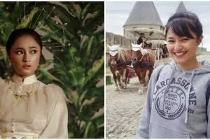 7 Model rambut menawan Marshanda, tetap percaya diri meski beruban