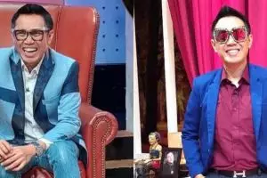 Pulang kampung, ini 7 momen Eko Patrio pakai baju tidur ke sawah