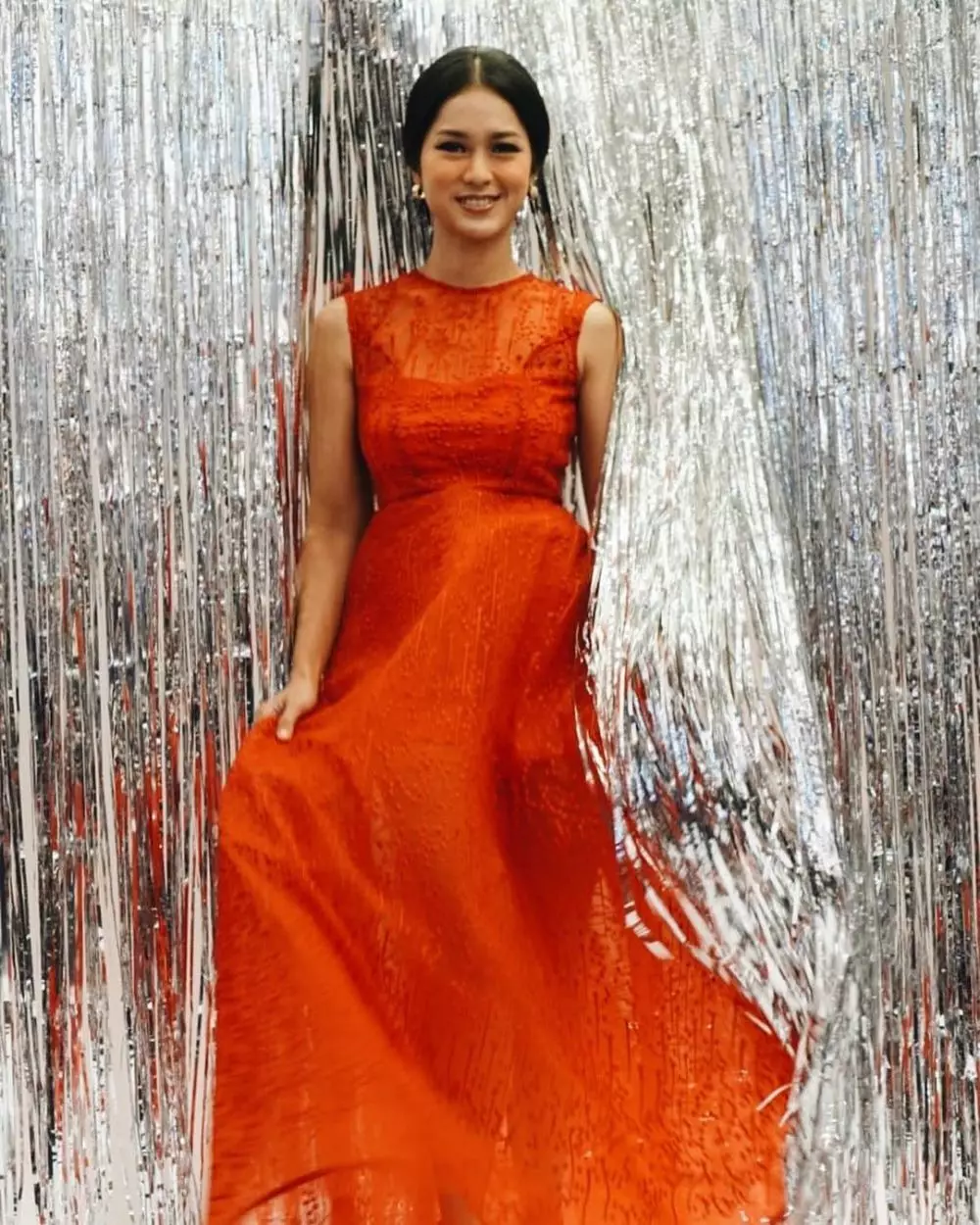 Prisia Nasution pakai dress © 2021 Instagram