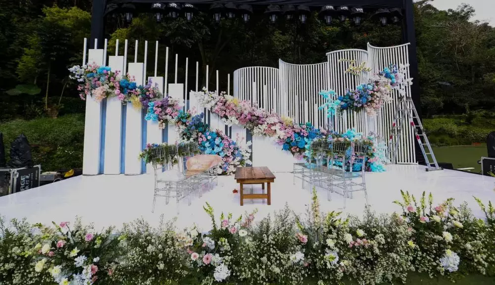 venue lamaran Lesty dan Billar © kapanlagi.com