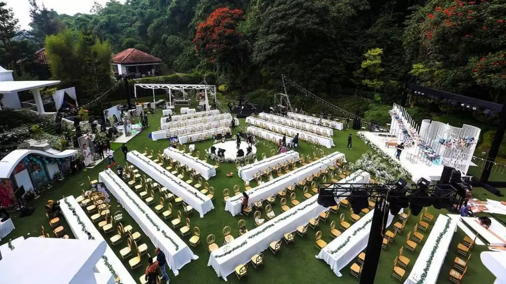 venue lamaran Lesty dan Billar © kapanlagi.com
