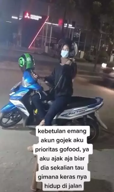 kisah cinta ojol baper TikTok