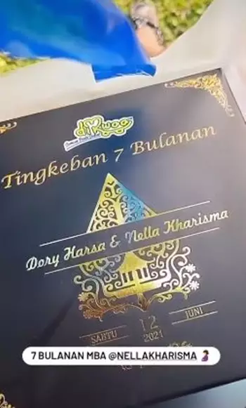 Tingkeban Nella Kharisma © Instagram