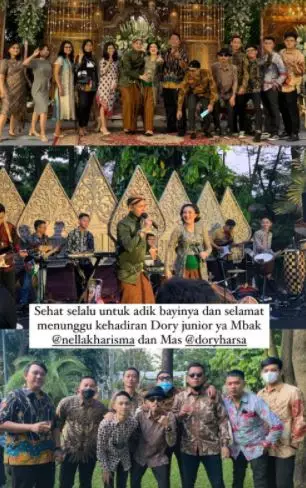 Tingkeban Nella Kharisma © Instagram