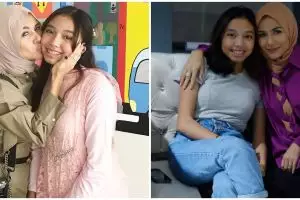 10 Potret Meisya Siregar dan putri sulungnya, bak kakak-adik
