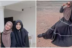 7 Momen Ricis pulang ke Batam dengan kedua kakaknya, bawa misi mulia