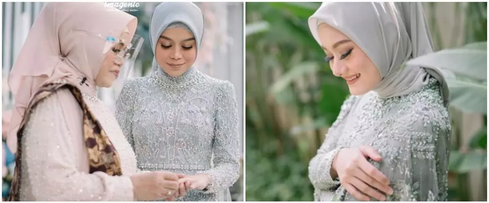 baju lamaran Lesty & Dinda Hauw © 2021 brilio.net baju lamaran Lesty & Dinda Hauw © 2021 brilio.net