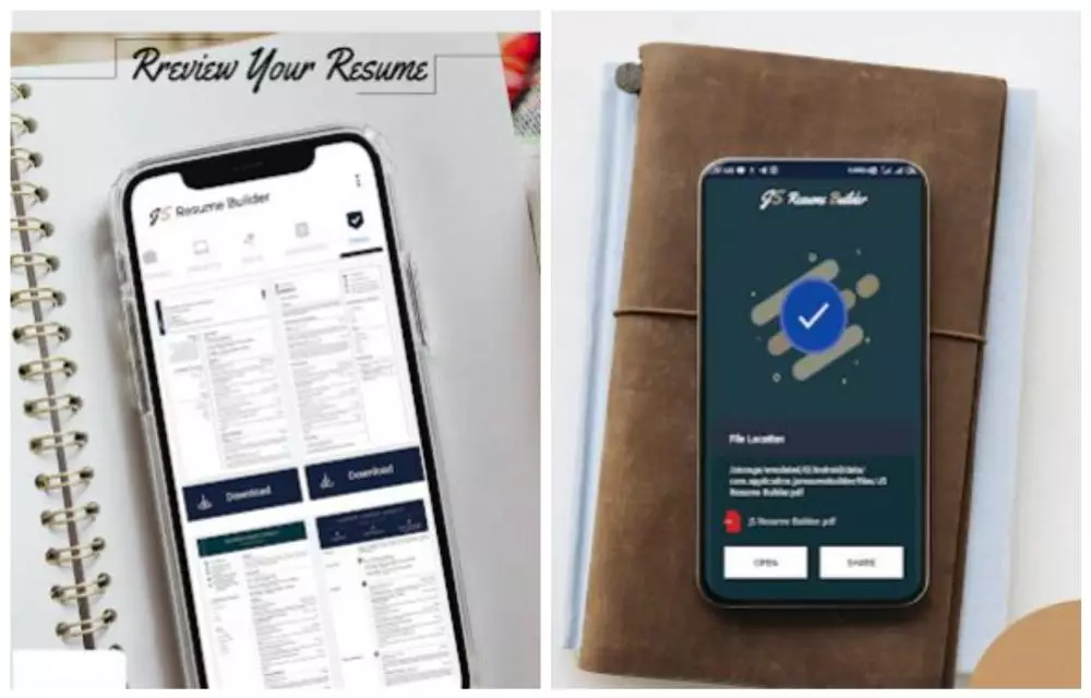 membuat CV di Word dan HP © berbagai sumber