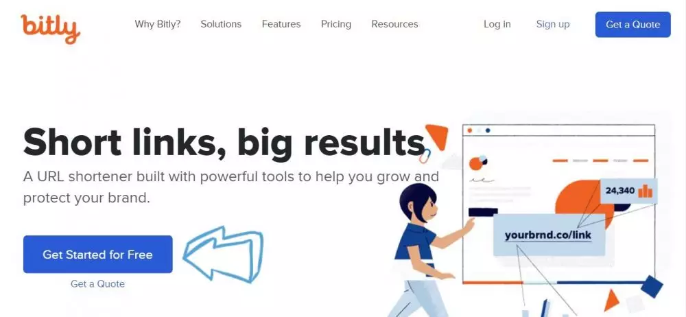 Cara mudah membuat tautan bitly © Bit.ly Cara mudah membuat tautan bitly © Bit.ly