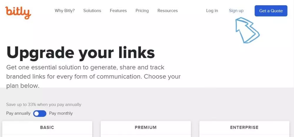 Cara mudah membuat tautan bitly © Bit.ly Cara mudah membuat tautan bitly © Bit.ly