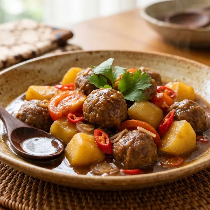 10 Resep semur bola daging spesial Idul Adha, solusi praktis mengolah daging giling kurban