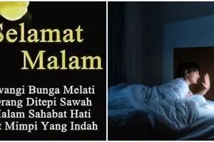 40 Pantun ucapan selamat malam yang penuh makna dan berkesan