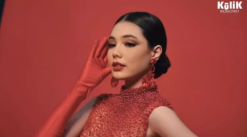 Gaya pemotretan Lea Ciarachel © 2021 brilio.net