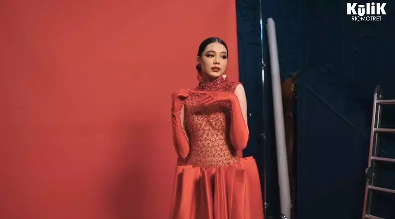 Gaya pemotretan Lea Ciarachel © 2021 brilio.net