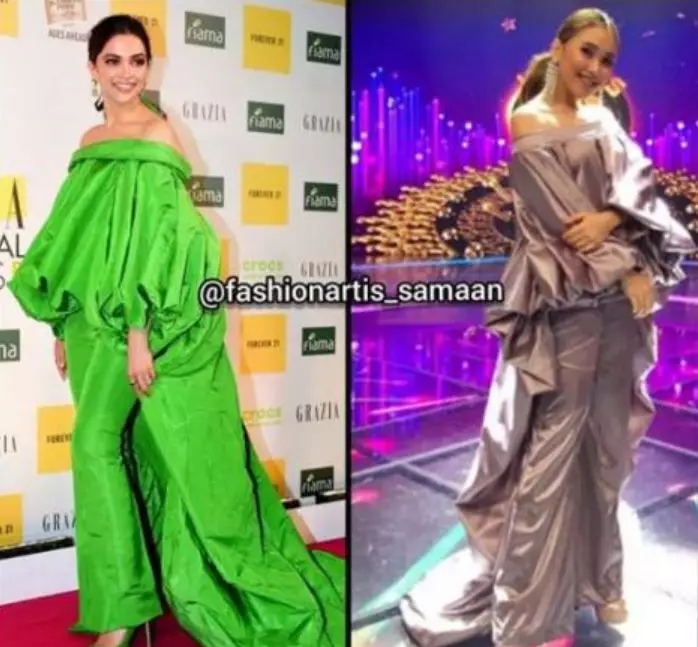 Deepika Padukone kembaran baju dengan seleb lain © 2021 brilio.net Deepika Padukone kembaran baju dengan seleb lain © 2021 brilio.net