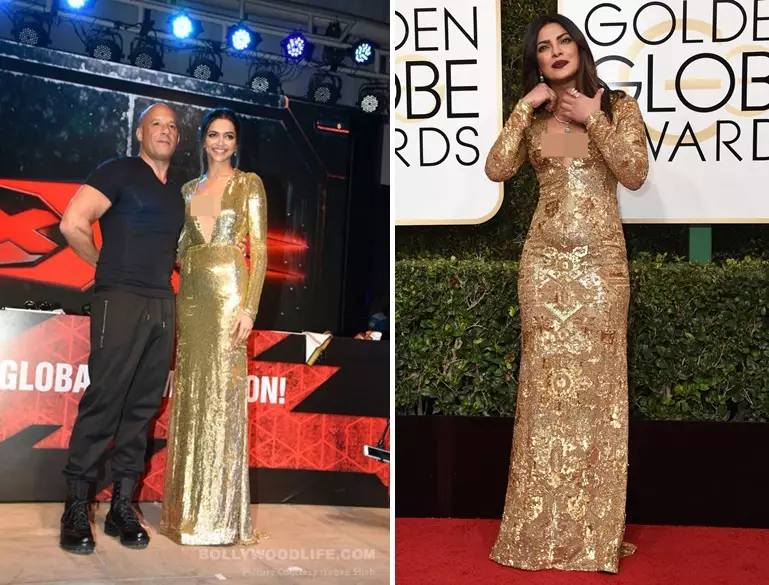 Deepika Padukone kembaran baju dengan seleb lain © 2021 brilio.net Deepika Padukone kembaran baju dengan seleb lain © 2021 brilio.net