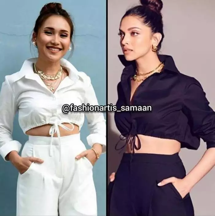 Deepika Padukone kembaran baju dengan seleb lain © 2021 brilio.net Deepika Padukone kembaran baju dengan seleb lain © 2021 brilio.net