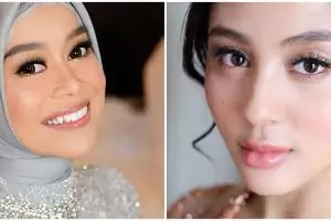 Potret riasan tipis 7 seleb saat lamaran, Lesty Kejora curi perhatian