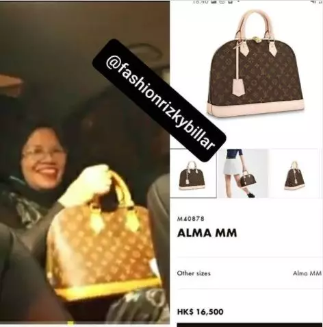 fashion item keluarga Billar © Instagram