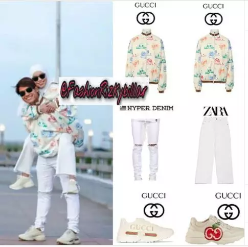 fashion item keluarga Billar © Instagram