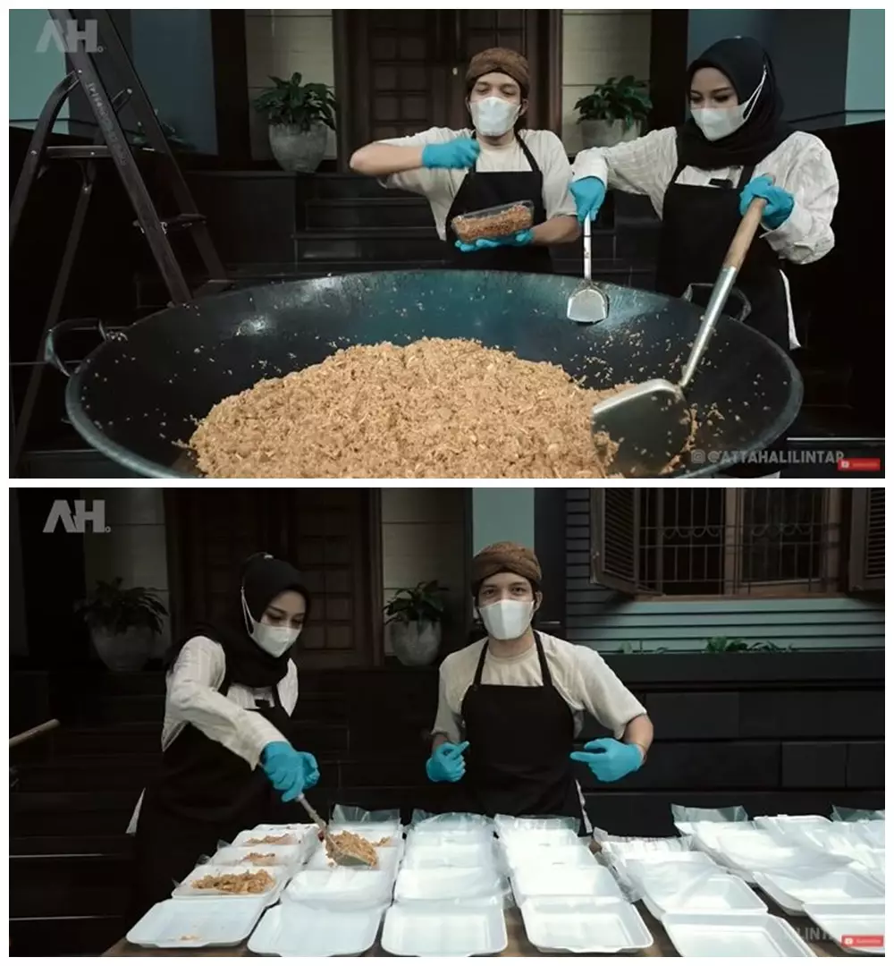 seleb masak porsi besar © 2021 brilio.net