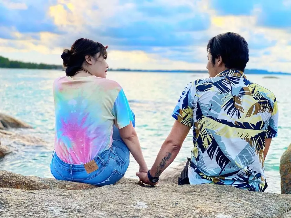 Momen Via Vallen berlibur ke Belitung © Instagram