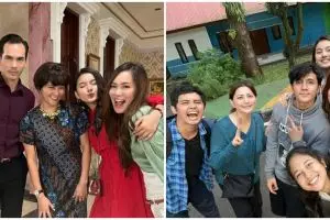 10 Momen kompak pemain sinetron Keajaiban Cinta di luar syuting