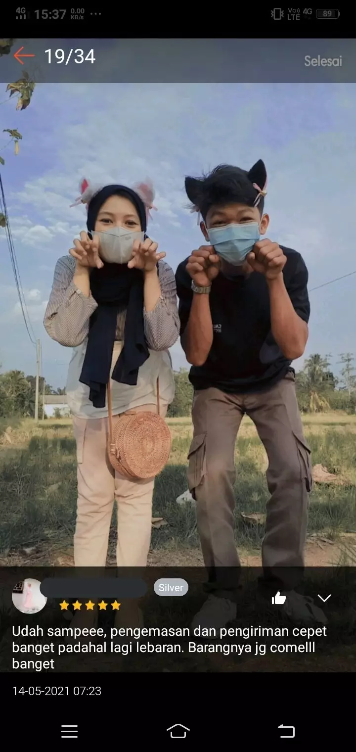 Potret cewek cobain barang olshop © Twitter Potret cewek cobain barang olshop © Twitter