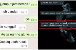 10 Chat lucu serba salah ke pacar ini bikin senyum getir