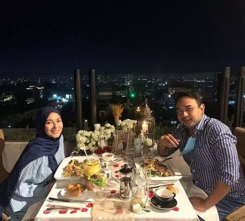 Potret mesra Meisya Siregar & Bebi © Instagram/@bebi_romeo dan Instagram/@meisya__siregar