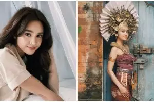 10 Potret Michelle Ziudith kenakan busana daerah, bikin terpana