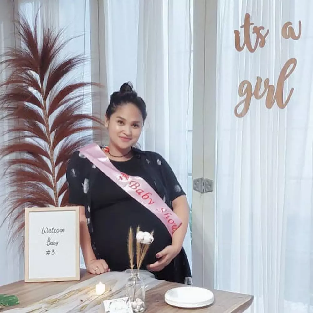 momen baby shower istri wendy cagur © instagram