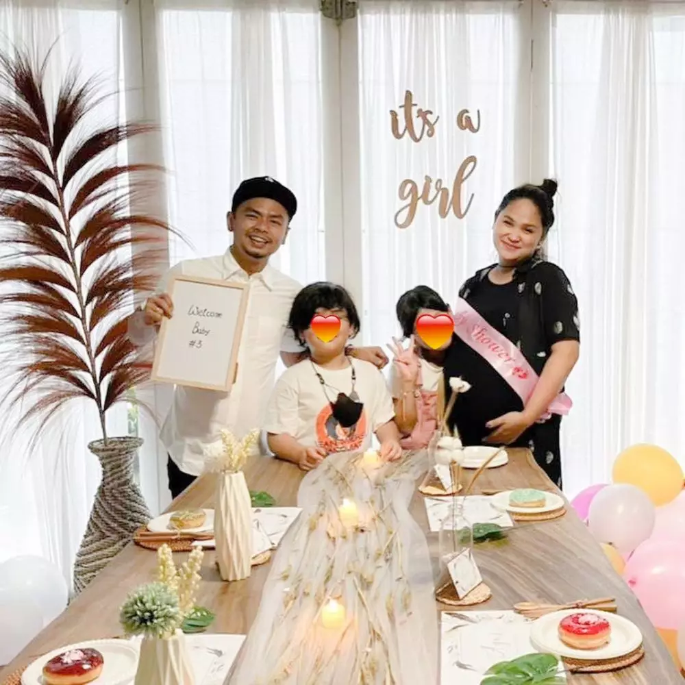 momen baby shower istri wendy cagur © instagram