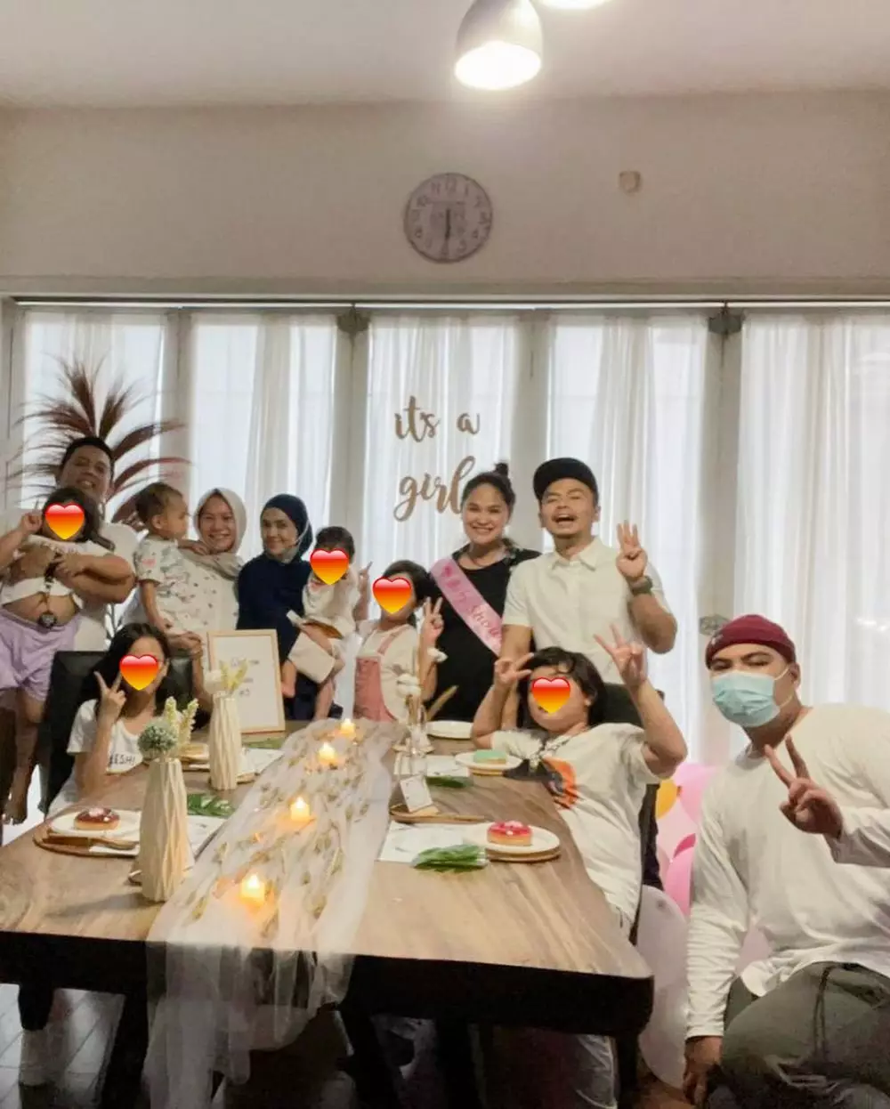 momen baby shower istri wendy cagur © instagram