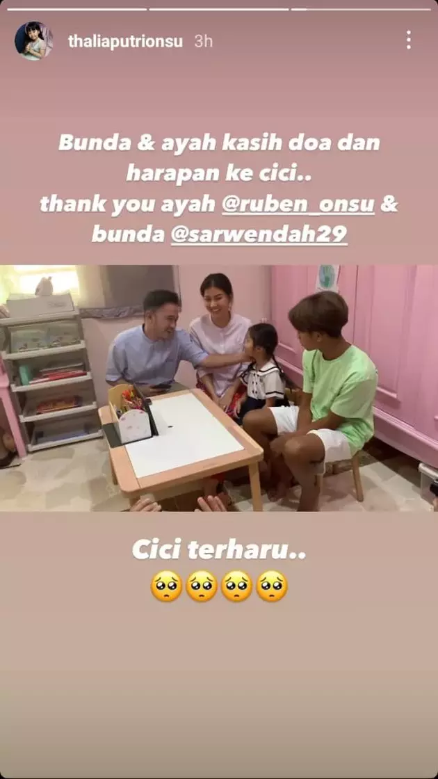 thalia putri onsu wisuda TK © 2021 brilio.net