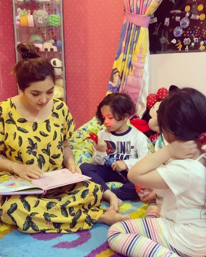 Ashanty kenakan daster © Instagram