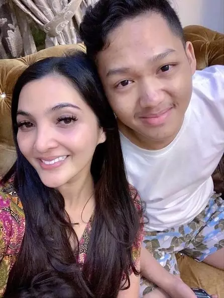 Ashanty kenakan daster © Instagram