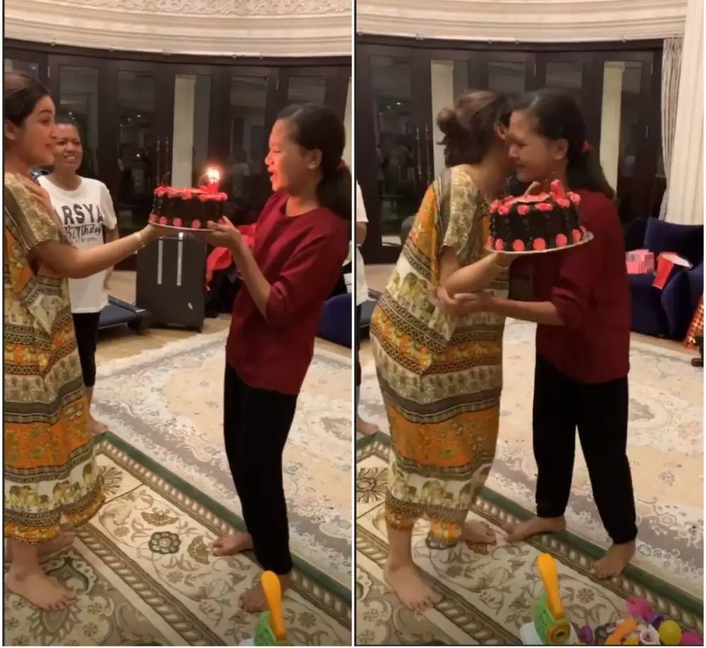 Ashanty kenakan daster © Instagram