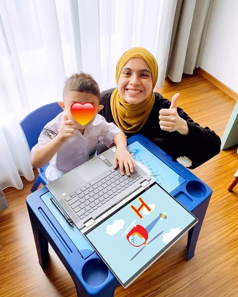 perjuangan seleb asuh anak speech delay © instagram