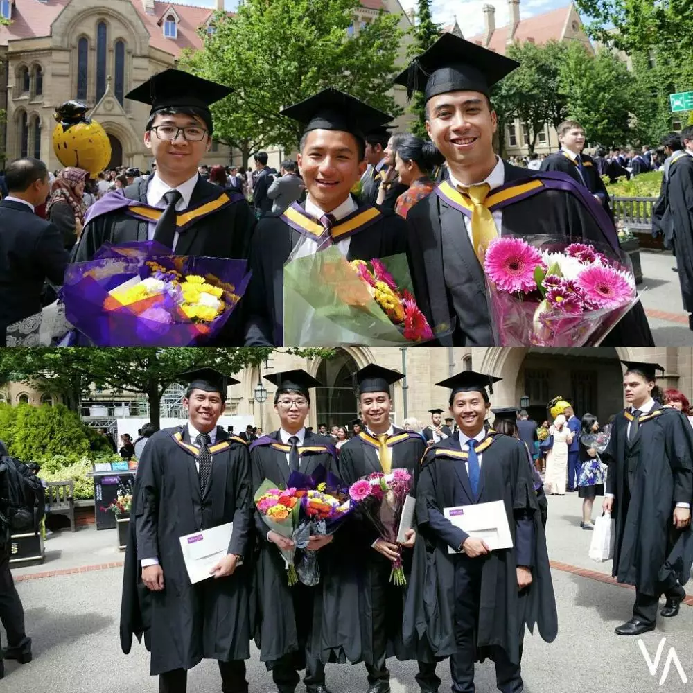 seleb dan geng pertemanannya saat kuliah di luar negeri © 2021 brilio.net