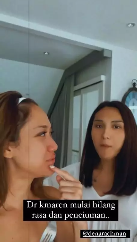 potret BCL isoman © Instagram