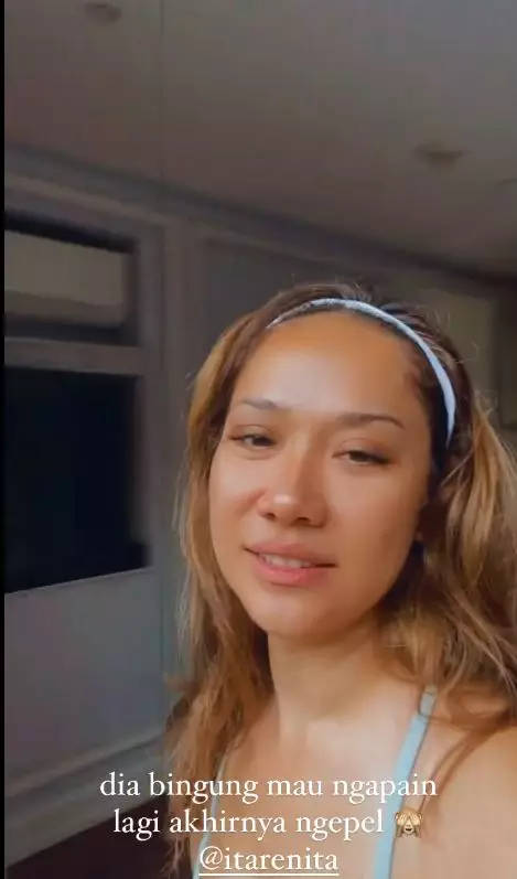 potret BCL isoman © Instagram