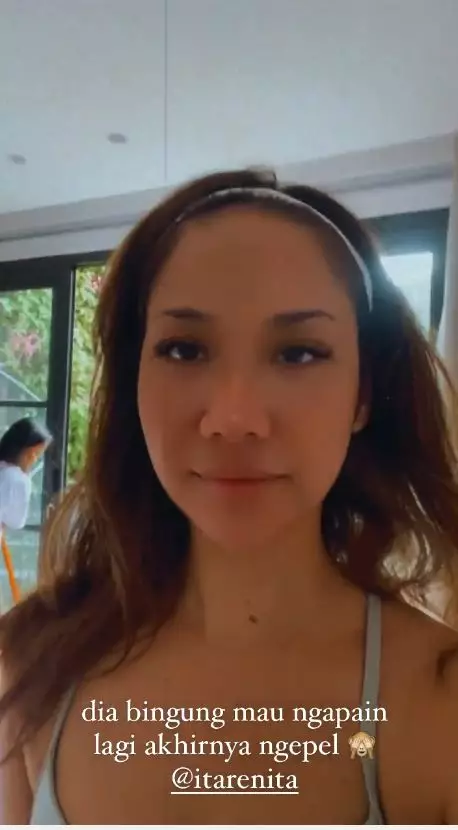 potret BCL isoman © Instagram