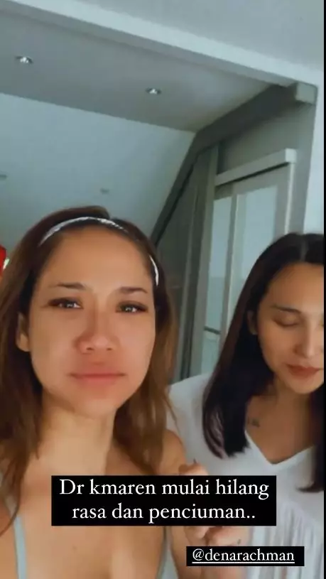 potret BCL isoman © Instagram