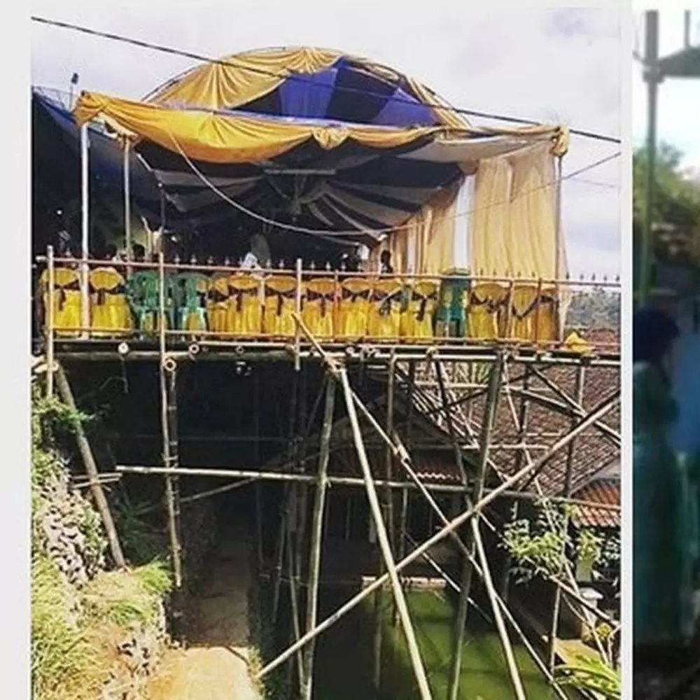 dekorasi resepsi pernikahan kocak © 2021 berbagai sumber